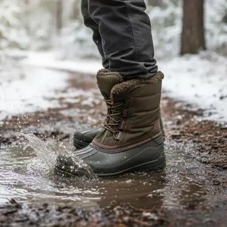 Herren - Winterstiefel - hoch, wasserdicht - Polar Extreme - Oliv/Schwarz 2/4