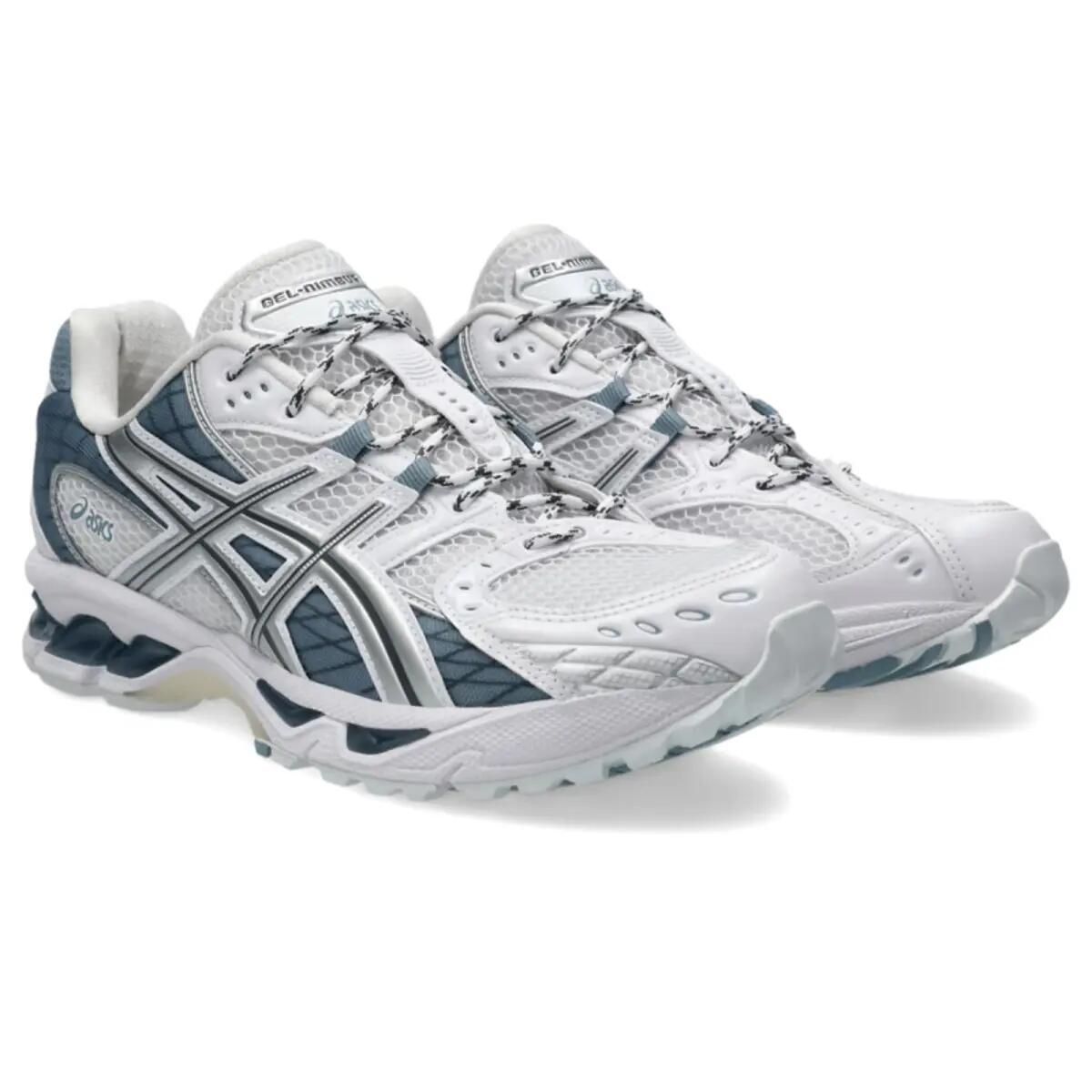 ASICS Gel-Nimbus 10.1 White Slate Blue 4/6