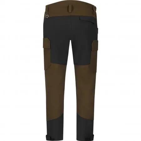 Herren - Outdoorhose - Jütland - stretchig, verstärkt - Oliv/Schwarz, Größe 56 4/4