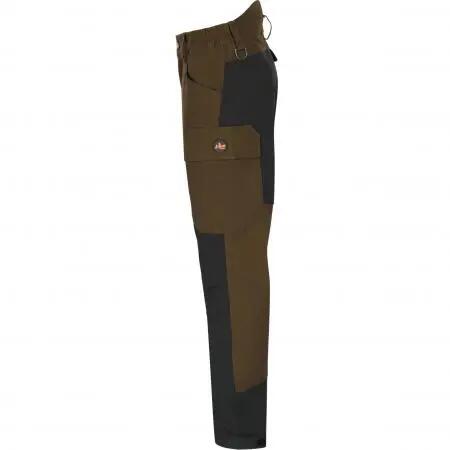 Herren - Outdoorhose - Jütland - stretchig, verstärkt - Oliv/Schwarz, Größe 56 3/4