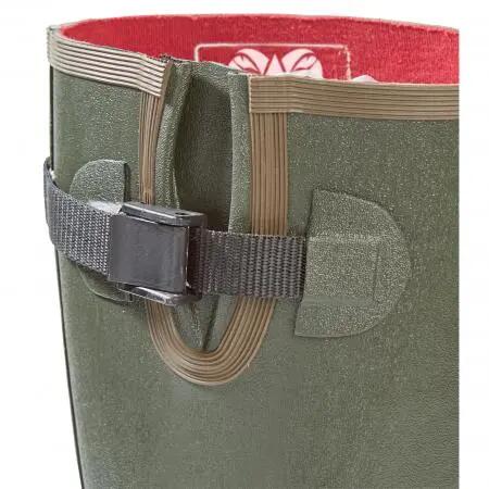 Unisex - Gummistiefel Gota - Profilsohle - Oliv, Größe 42 3/3