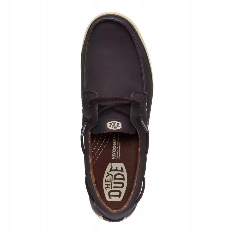 HeyDude Męskie Lekkie Buty Mokasyny Boat Shoes Harbor Lo Classic 40 6/6