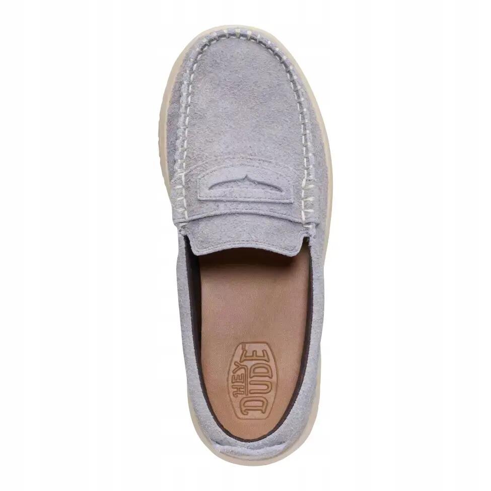 HeyDude Męskie Buty Mokasyny Wsuwane Zamszowe NXT Loafer 47 6/6