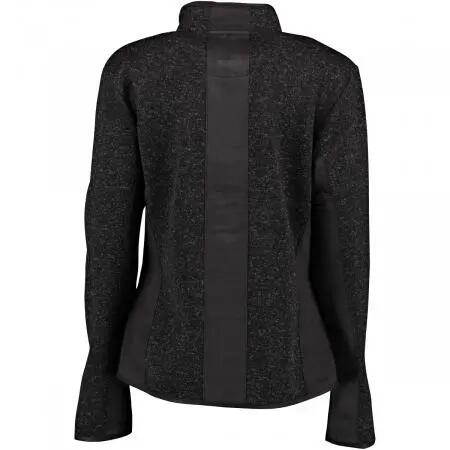 Damen - Strickfleecejacke - leicht tailliert, Stehkragen - Detit - anthrazit 2/2