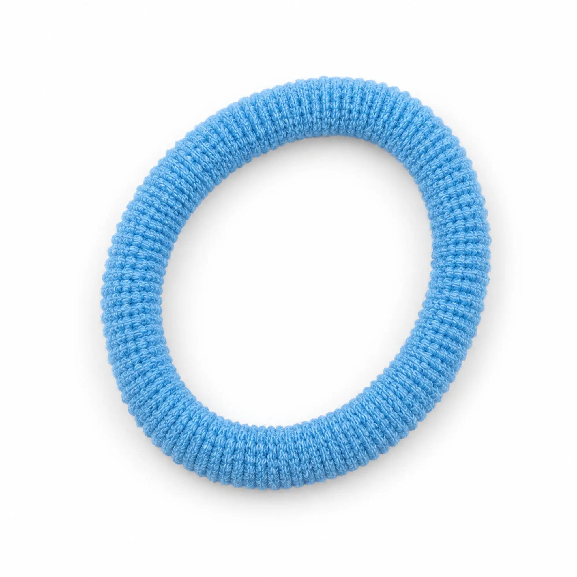 50 Kinder Haargummis Blau 3/5