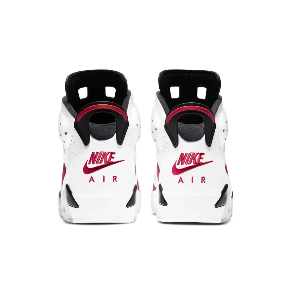Chaussures de basket Nike Air Jordan 6 Retro Carmine Rouge/Blanc/Noir 6/6