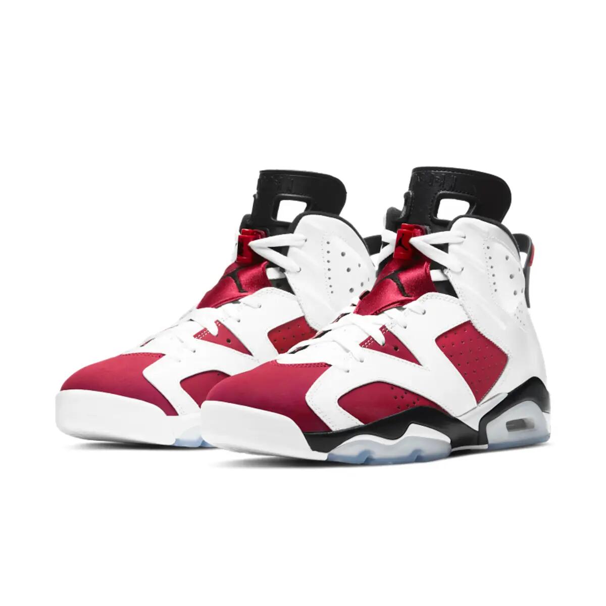 Chaussures de basket Nike Air Jordan 6 Retro Carmine Rouge/Blanc/Noir 4/6