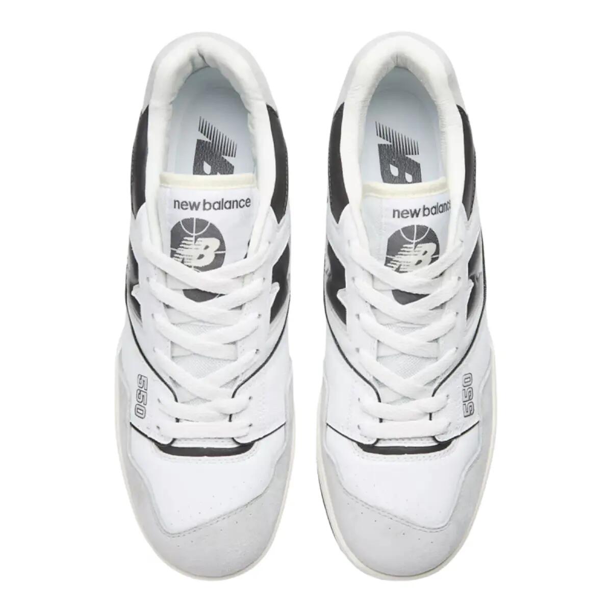 New Balance 550 Grey White Black 2/6