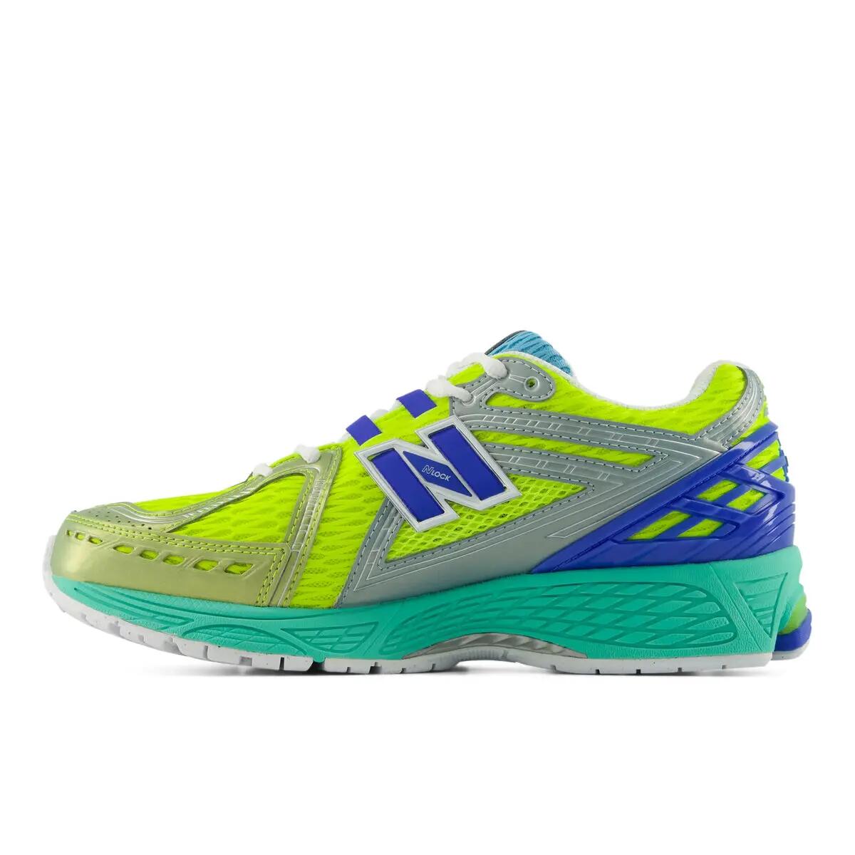 New Balance 1906R Alkaline Green Blue Bird 3/5