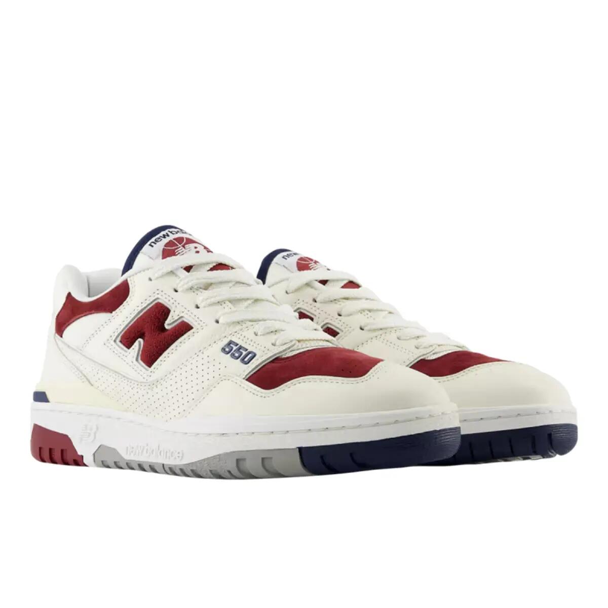 Chaussures New Balance 550 Blanc/Rouge/Bleu 5/5