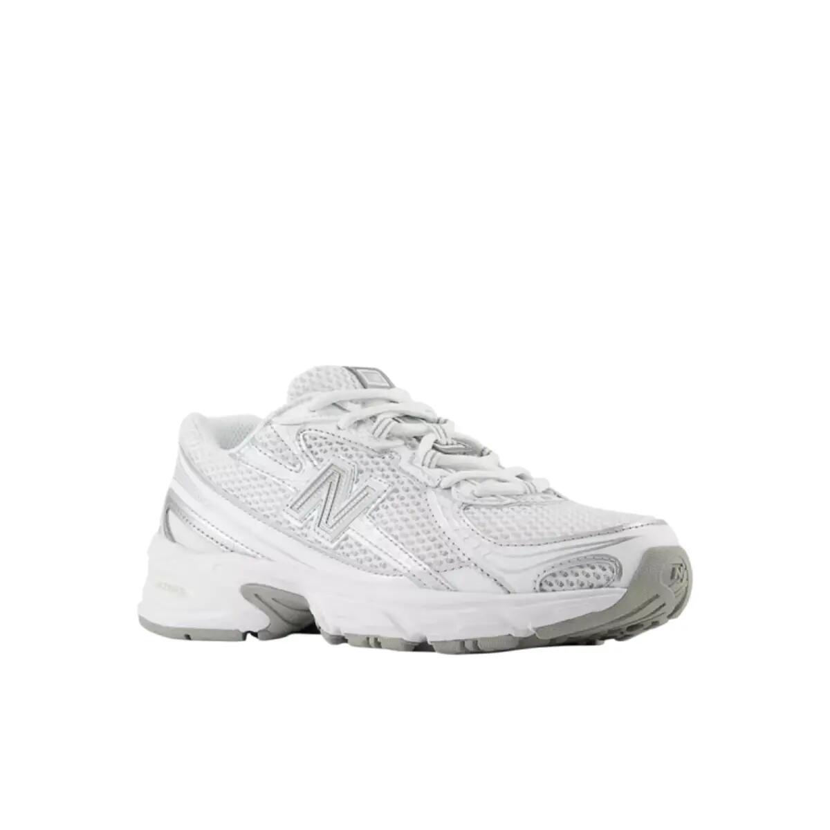 New Balance 740 Enfants Blanc Argent Métallique 4/5