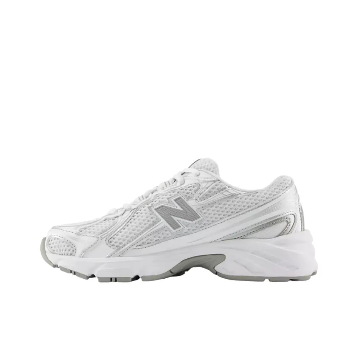 New Balance 740 Enfants Blanc Argent Métallique 2/5