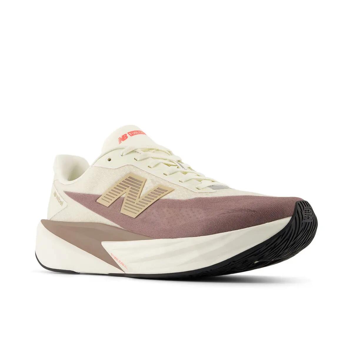 Chaussures de course New Balance FuelCell Rebel v5 Beige 4/5
