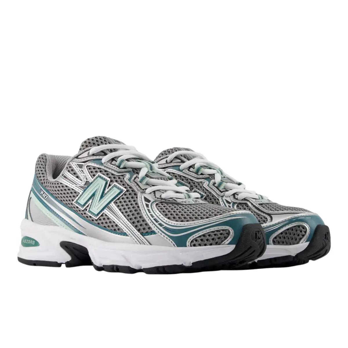 Zapatos New Balance U740NC2 Plata/Verde 5/6