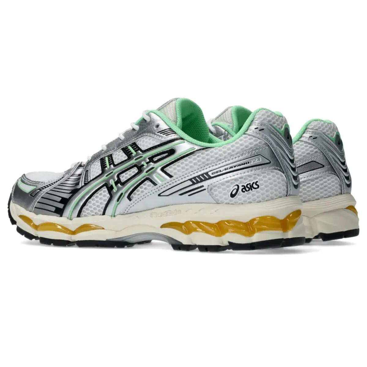 Asics Gel Kayano 121 Silver Green Orange 4/6