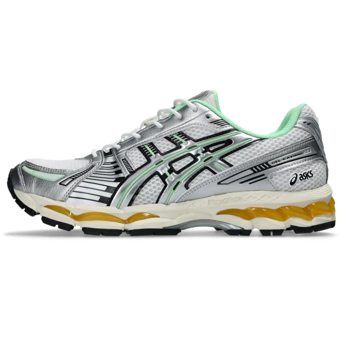 Asics Gel Kayano 121 Silver Green Orange 2/6