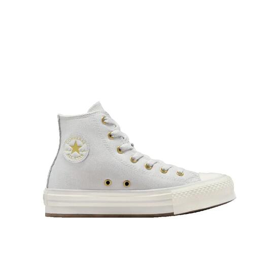 Scarpe Converse Chuck Taylor All Star EVA Lift Piattaforma Grigia