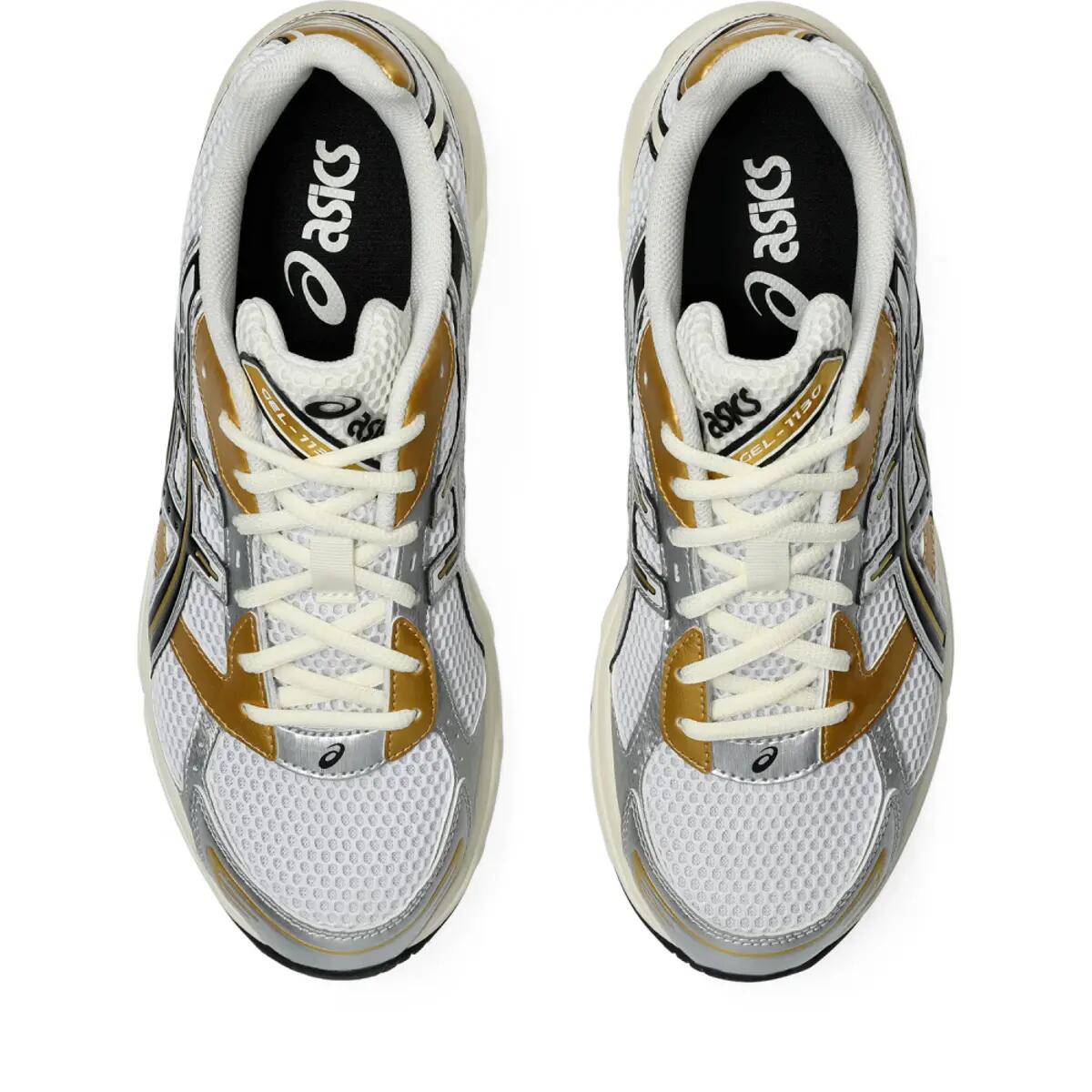 ASICS Gel-1130 White Black Gold 6/6