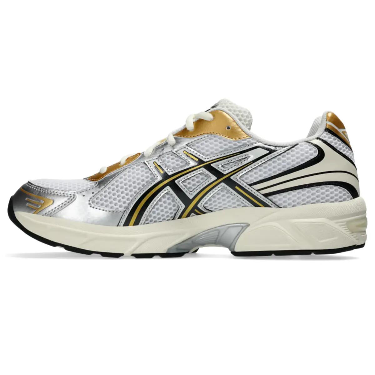 ASICS Gel-1130 White Black Gold 2/6