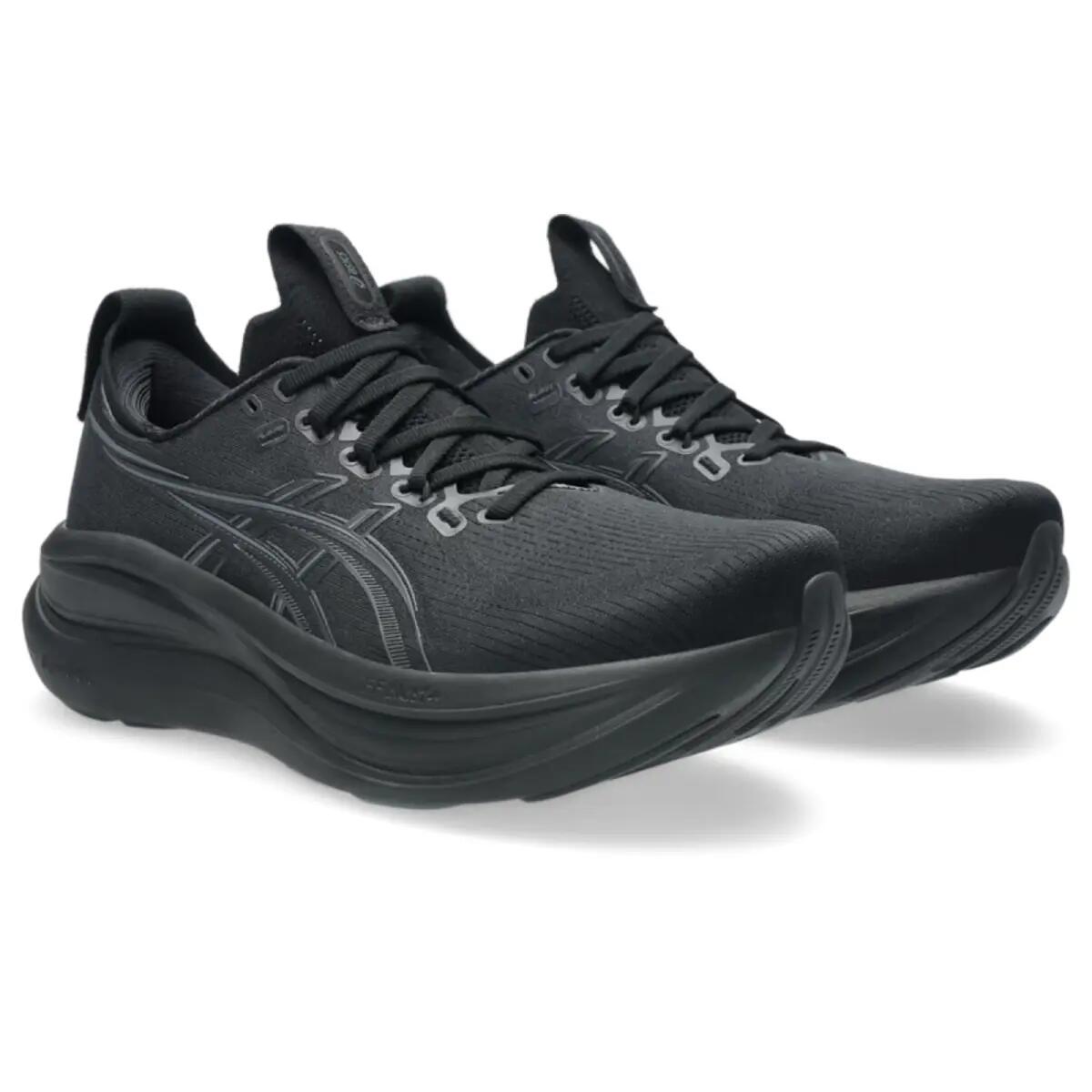 ASICS Gel-Nimbus 28 Black Graphite Grey 5/6
