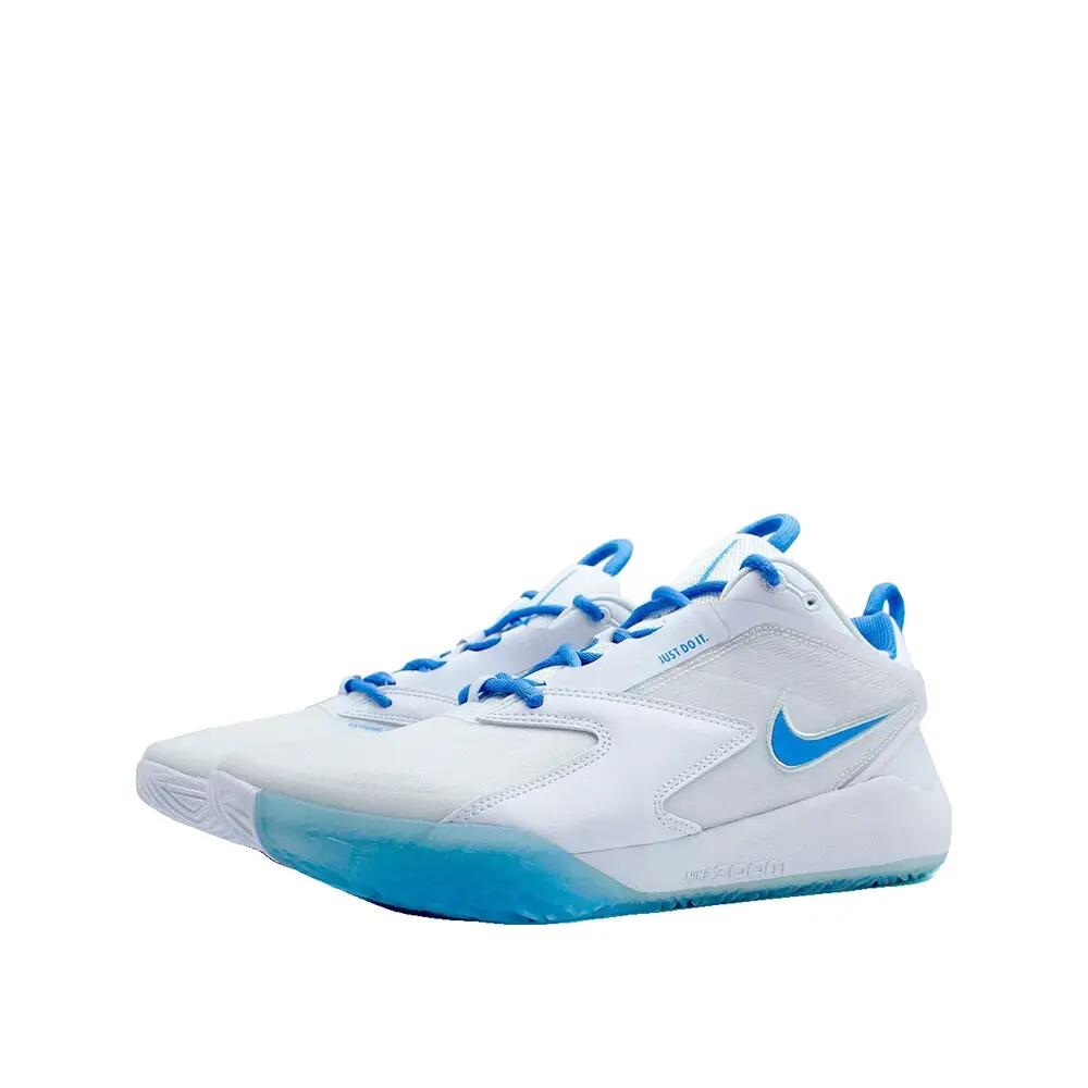 Chaussures de volley Nike Air Zoom Hyperace 3 Blanc/Bleu 4/4