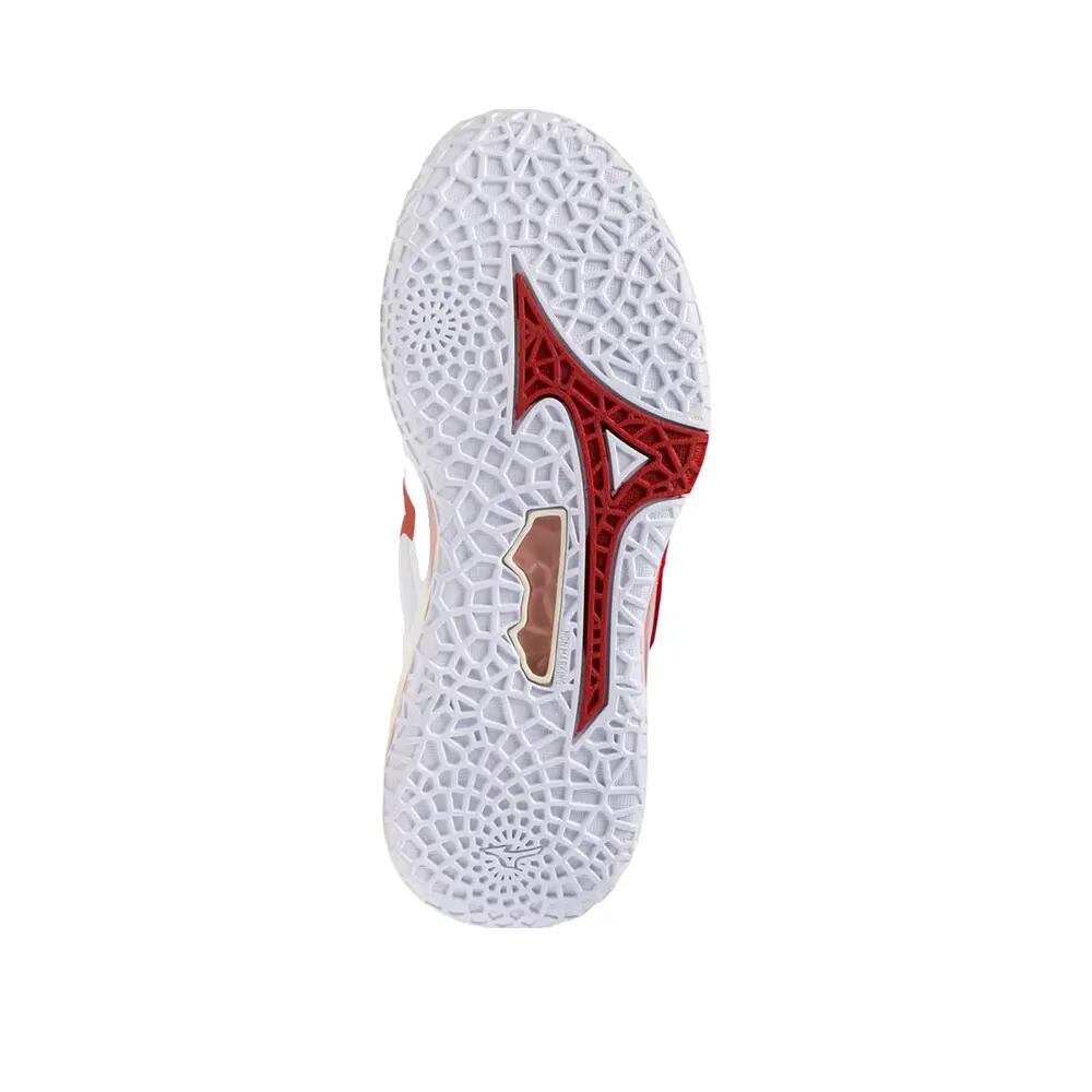 Chaussures de handball Mizuno Wave Stealth Neo 2 Blanc/Rose 5/6