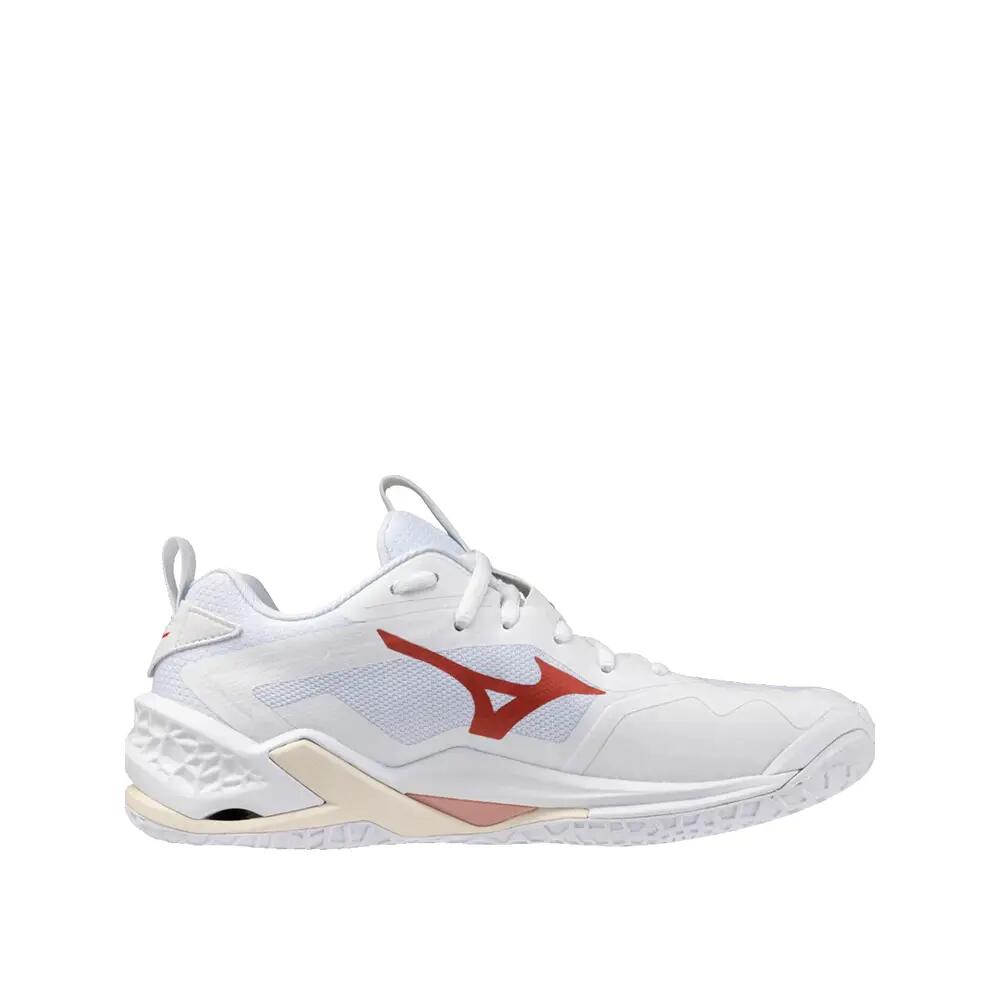 Chaussures de handball Mizuno Wave Stealth Neo 2 Blanc/Rose 4/6