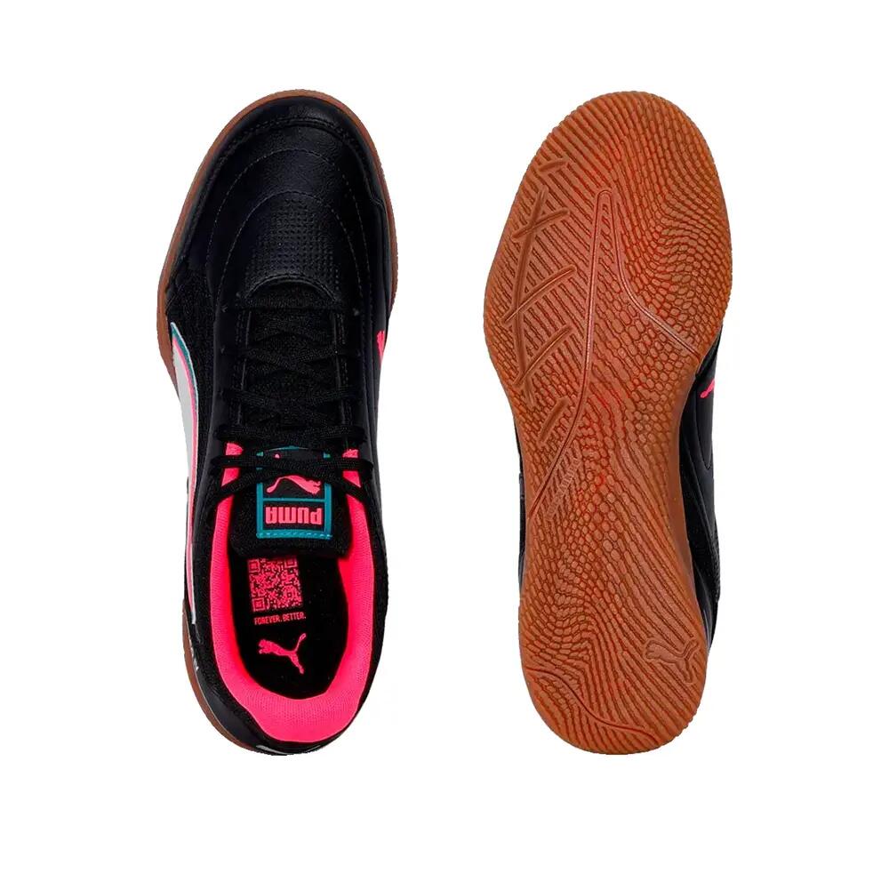 Calçado de futsal PUMA Truco IV Preto 5/6
