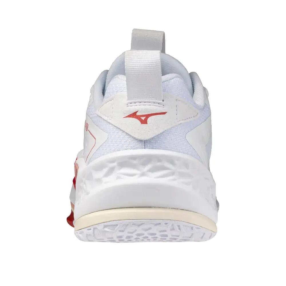 Chaussures de handball Mizuno Wave Stealth Neo 2 Blanc/Rose 3/6