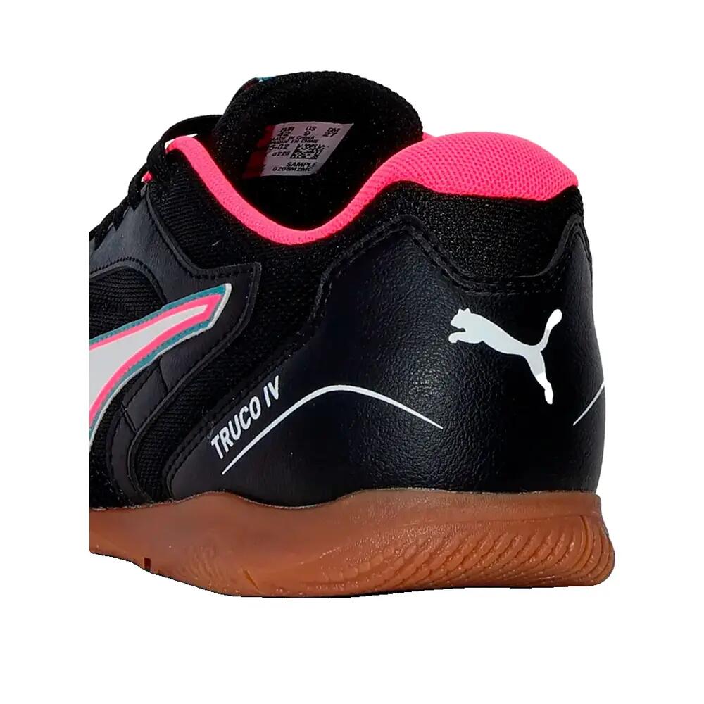 Calçado de futsal PUMA Truco IV Preto 4/6