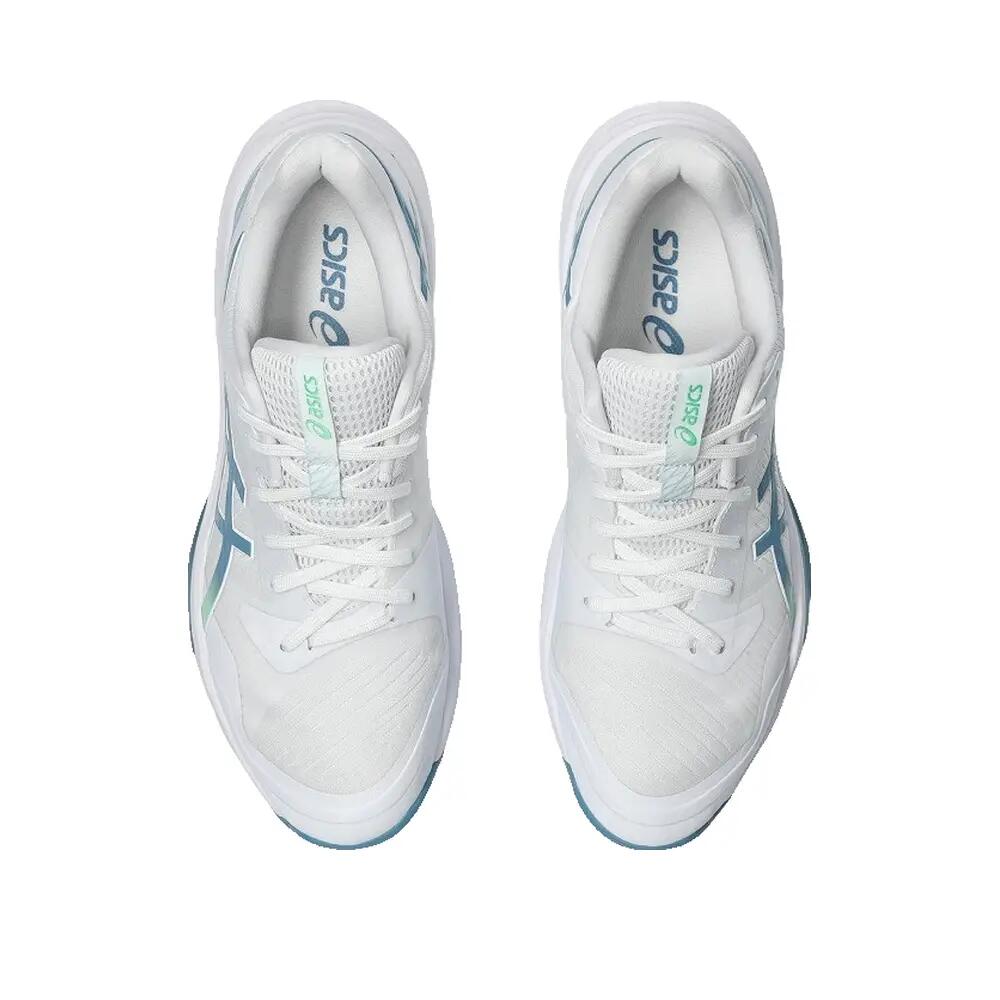 Zapatos de voleibol ASICS Sky Elite FF 3 Blanc/O azul 6/8