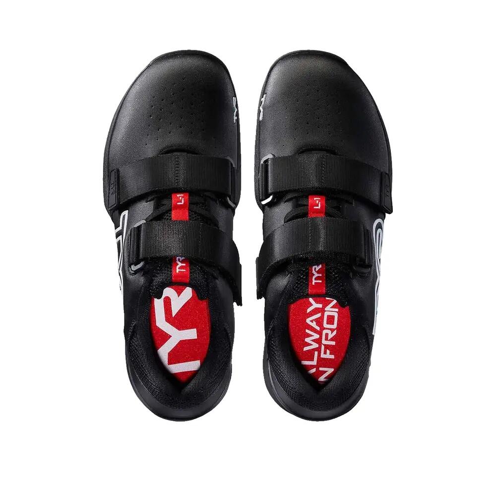 Zapatos de levantamiento de pesas TYR L-1 Lifter Negro 5/5