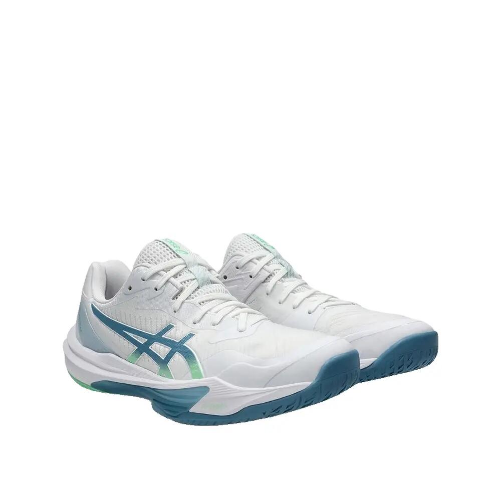 Zapatos de voleibol ASICS Sky Elite FF 3 Blanc/O azul 5/8