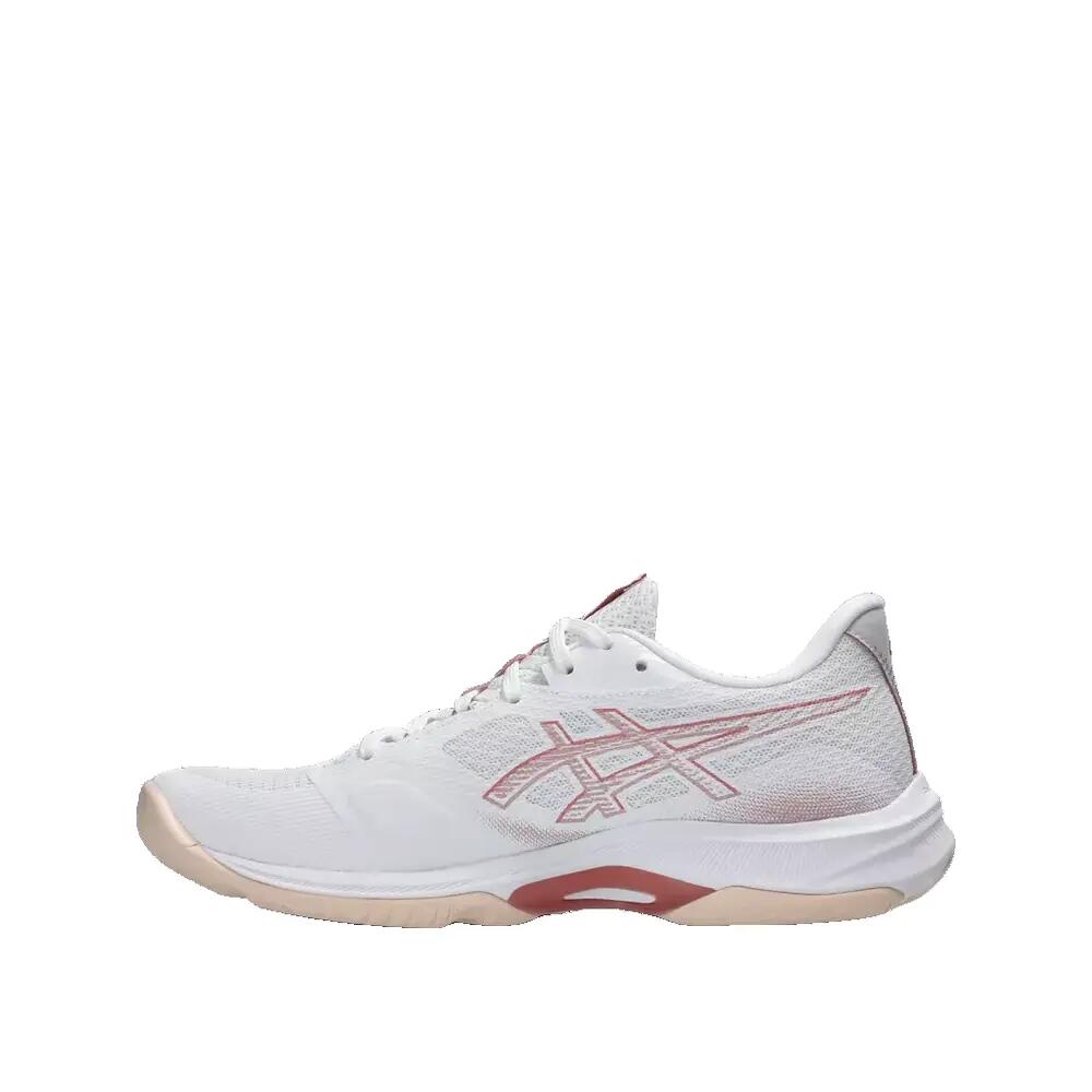 ASICS Netburner Ballistic FF 4 Volleyball Shoes White/Pink 2/7