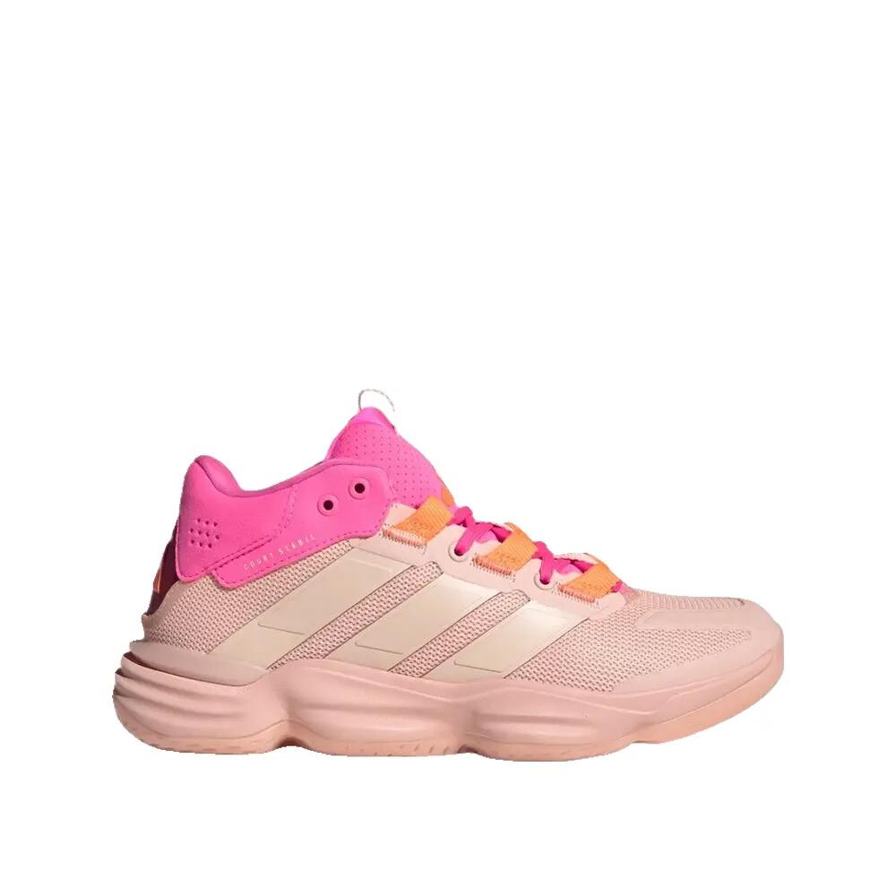 Chaussures de sport Adidas Court Stabil Rose 2/8