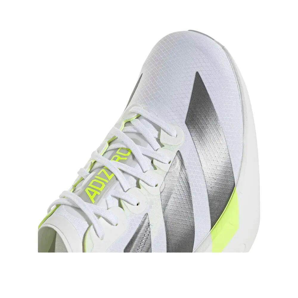 Hardloopschoenen Adidas Adizero Adios Pro 4 Wit/Grijs/Geel 7/8