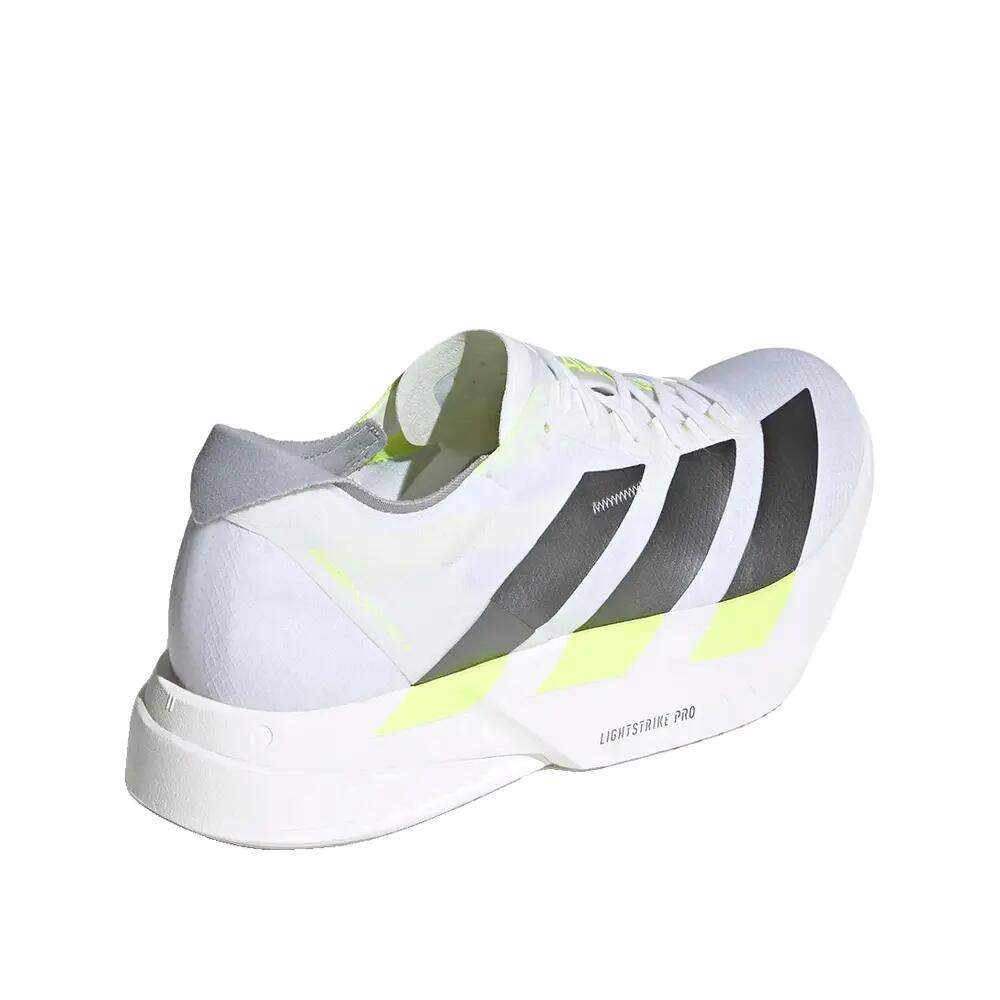 Hardloopschoenen Adidas Adizero Adios Pro 4 Wit/Grijs/Geel 4/8