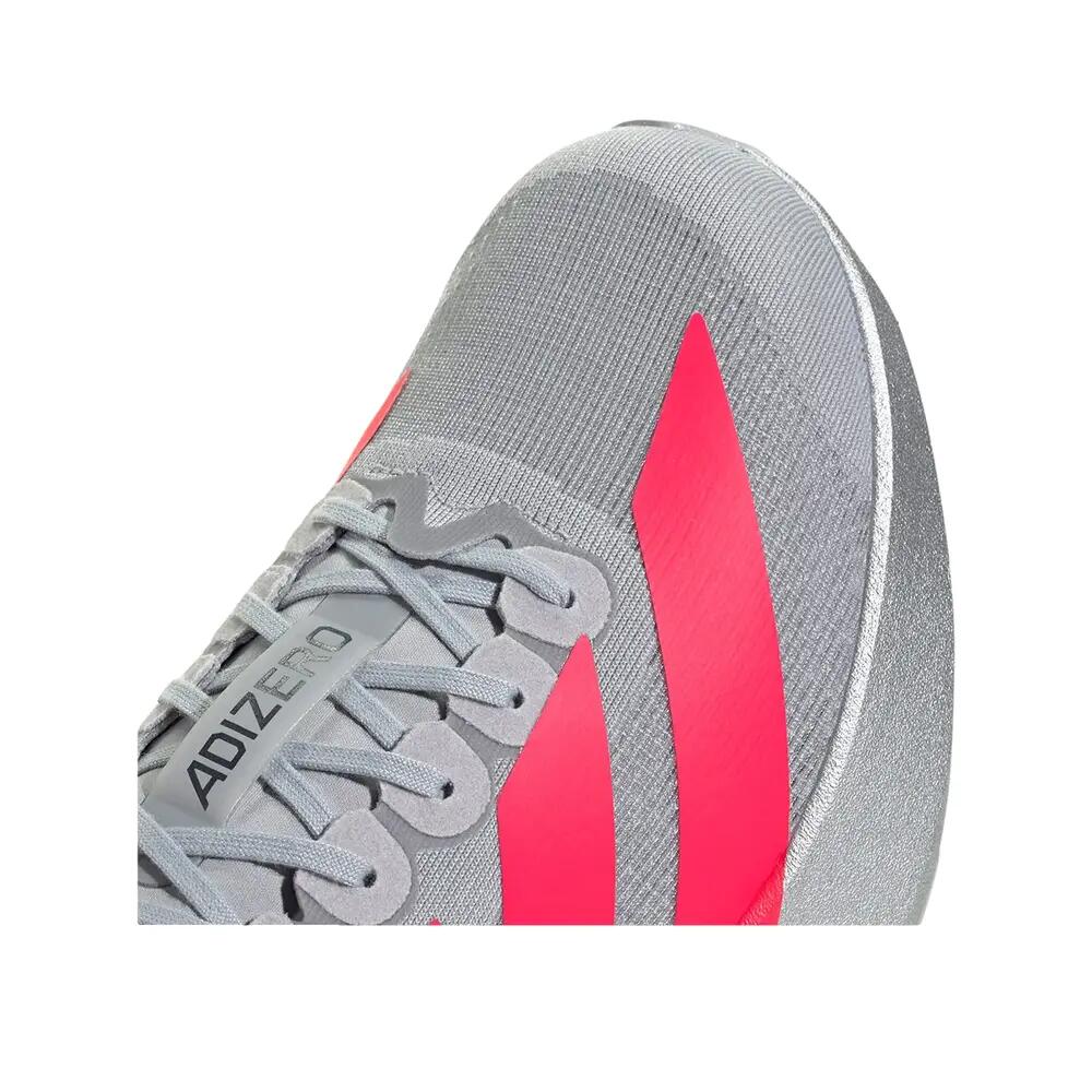 Laufschuhe Adidas Adizero Evo SL Silber/Rot/Eisen 7/10