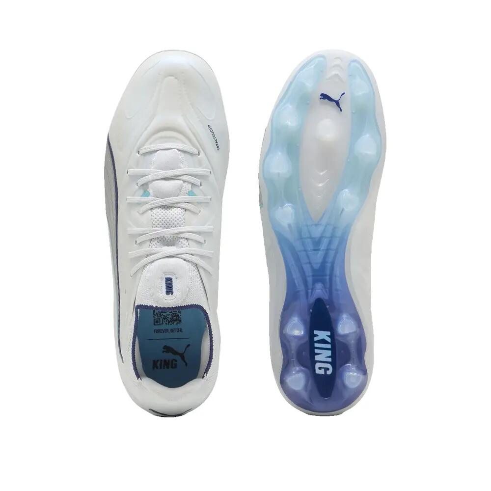 Chaussures de football PUMA King 20 Ultimate FG/AG Blanc 5/6