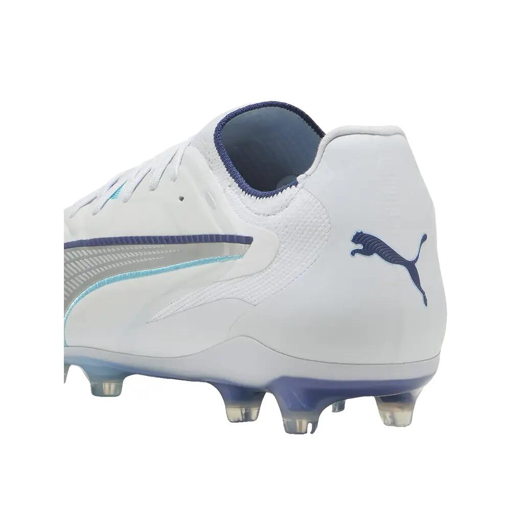 Chaussures de football PUMA King 20 Ultimate FG/AG Blanc 4/6