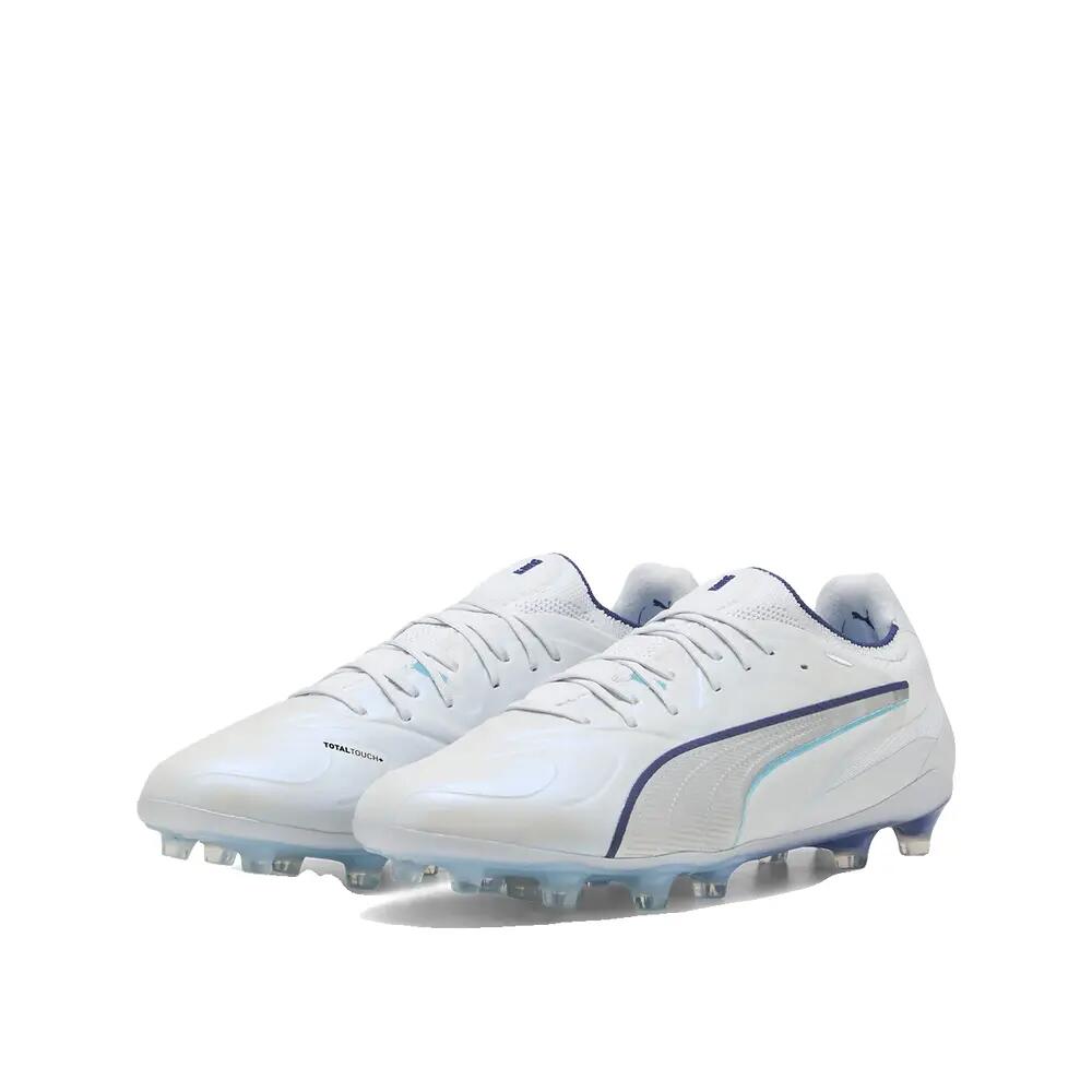Chaussures de football PUMA King 20 Ultimate FG/AG Blanc 2/6