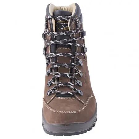 Herren - Outdoorstiefel - Leder, Vibram-Sohle - Solaro - Braun 4/4