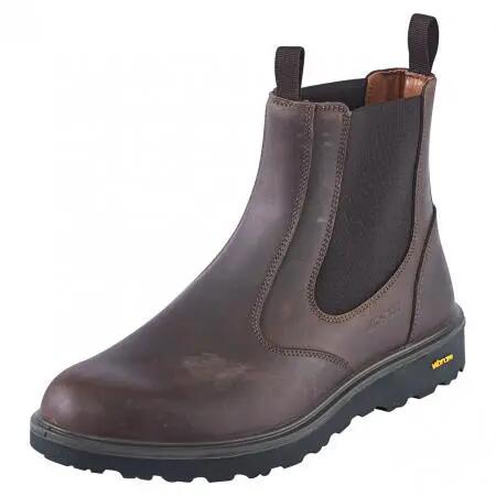 Herren - Outdoorstiefel - Glattleder, Vibram-Sohle - Bologna - Braun 2/3