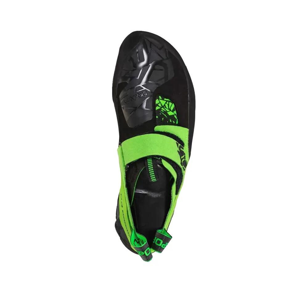 Buty wspinaczkowe La Sportiva Skwama Vegan Czarny/Zielony Flash 5/7