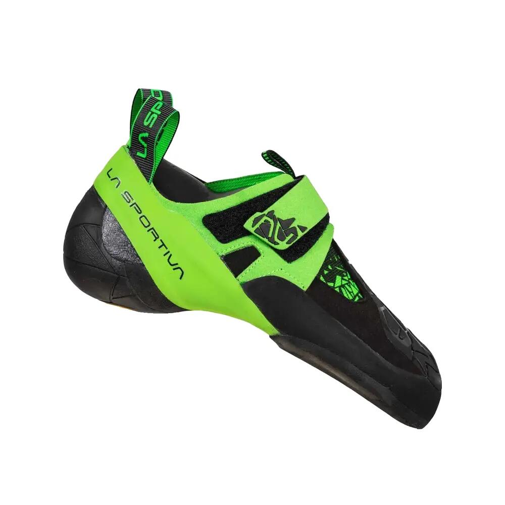 Buty wspinaczkowe La Sportiva Skwama Vegan Czarny/Zielony Flash 3/7