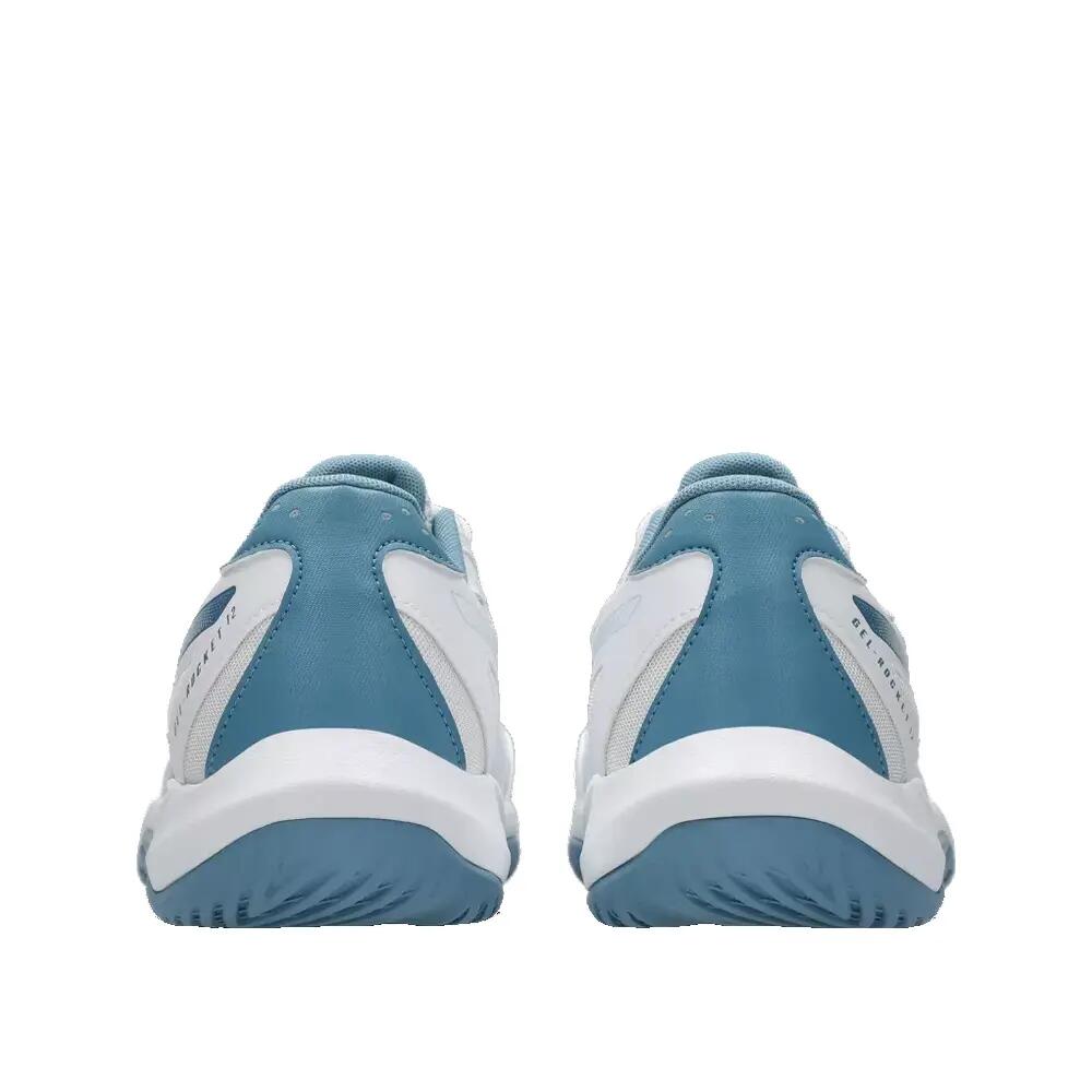 Calçado de voleibol ASICS Gel-Rocket 12 Branco/Cinza Cool 7/8