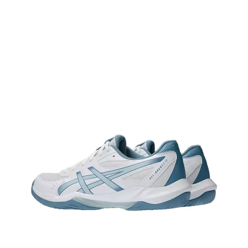 Calçado de voleibol ASICS Gel-Rocket 12 Branco/Cinza Cool 5/8