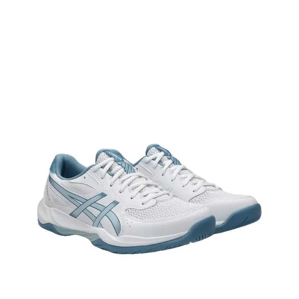 Calçado de voleibol ASICS Gel-Rocket 12 Branco/Cinza Cool 4/8
