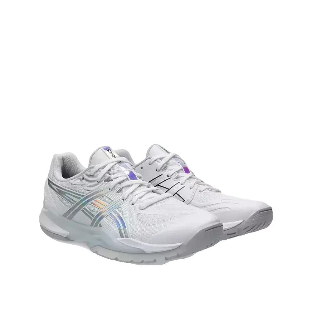 Handbalschoenen ASICS Powerbreak FF Blanc/Argent 3/7