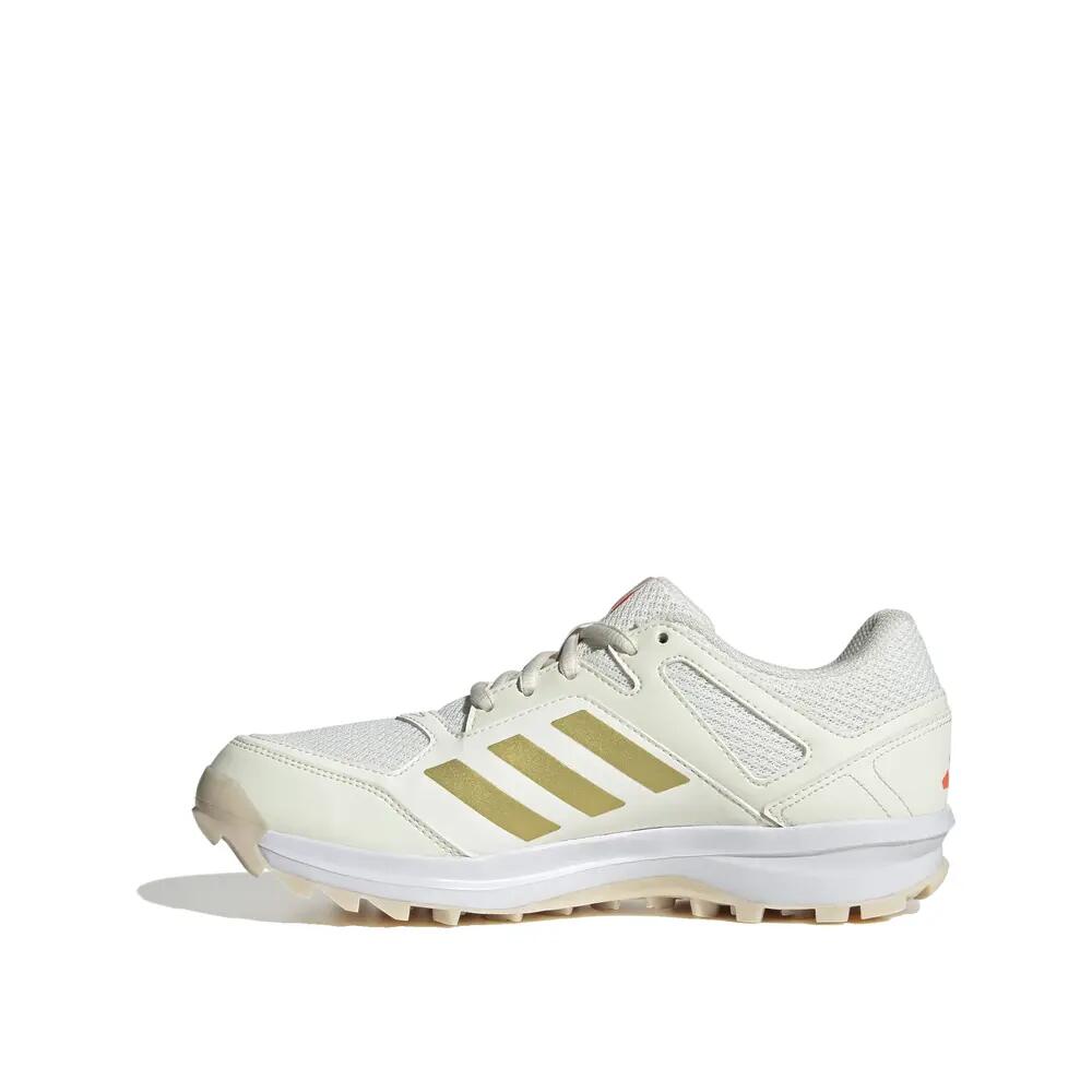 Chaussures de hockey adidas Fabela Rise Blanc/Or 5/6